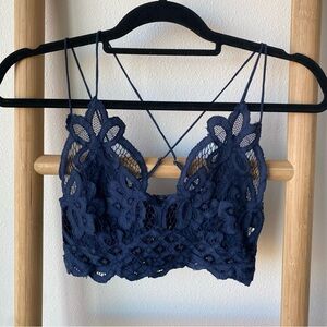 Free People FP One Adella Bralette in Navy (S)